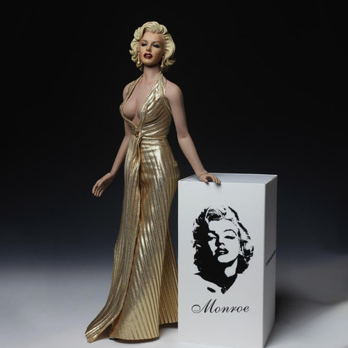 마를린먼로 의상세트 1/6 Monroe Head &amp; Dress Suit