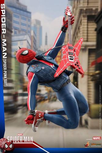 HOTTOYS HT 1/6 VGM32 PS4 Marvel &#039;s Spider-Man Spider-Punk Suit