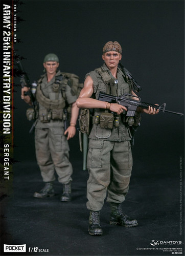 DAMTOYS PES005 1/12 Army 25th Infantry Division Private Sergeant Soldier