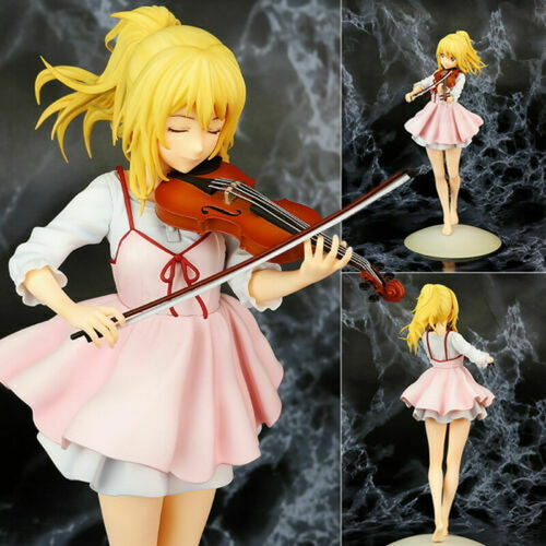 Anime Miyazono Kaori PULCHRA Your Lie in April 1/7 PVC Figure 23cm (China handmade Ver)