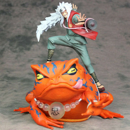 Anime Naruto Shippuden JIRAIYA Gama-Bunta PVC Action Figure 23cm(China handmade Ver)
