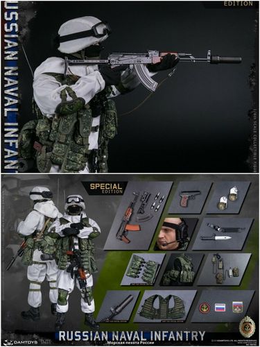 Damtoys 1/6 Dam78070s Russian Naval Infantry Special Edition Aciton Figure