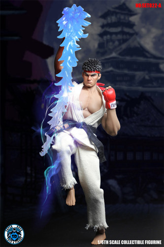 SUPER DUCK SET022 1/6 Street Fighter Ryu Head Sculpt + Costume Set