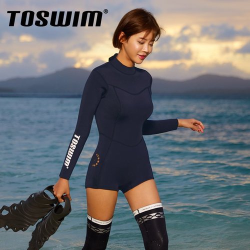 TOSWIM 전문 서핑용 모노키니 래쉬가드 여성래쉬가드 루즈핏래쉬가드 여성집업래쉬가드