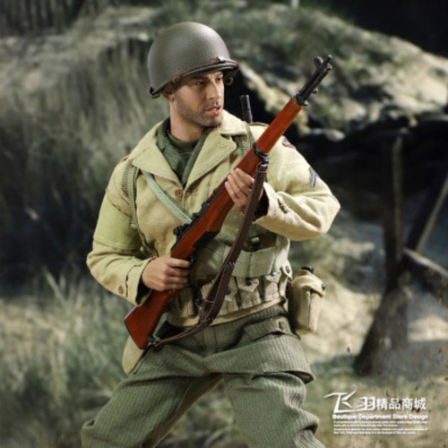 DID  A80140 WWII US 2nd Ranger Battalion Series 1 Private Caparzo