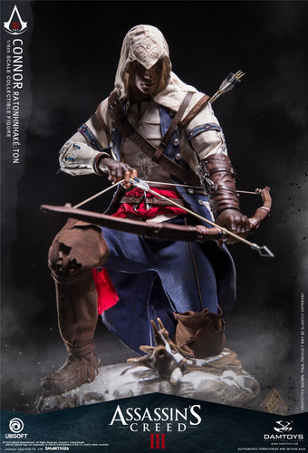 Damtoys Assassin &#039;s Creed III 1/6 Connor Collectible Figure Specifications