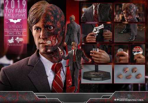 HOTTOYS 1/6 MMS546 The Dark Knight Two Face (2019 Toy Fair Exclusive)