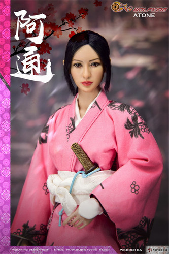WOLFKING WK89018A 1/6 ATONE Japanese Female Action Figure