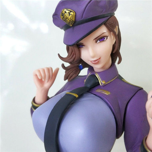 (19) Anime Nasty S police woman Akiko Designed by Oda non 1/6 PVC Figure (China Ver)