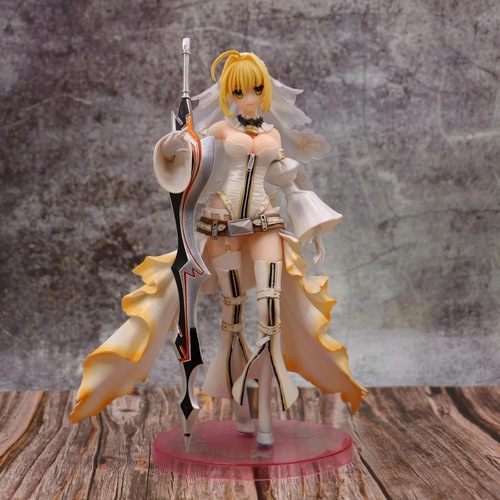 (19) Anime Fate/Grand Order Saber/Nero Claudius Bride Complete PVC Figure  (China handmade Ver)