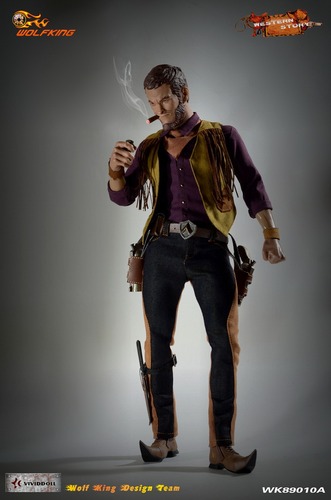 WOLFKING 1/6 WK89010A Western Story Redhead Danny Figure