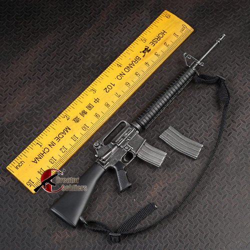 1/6 액션피규어용 M16 밀리터리 프라모델 모형무기 총