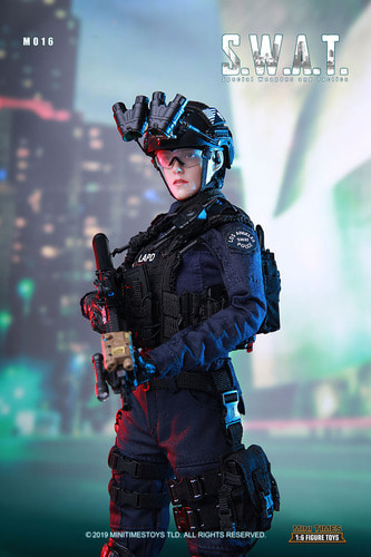 Minitimes toys M016 1/6 Scale LAPD SWAT HK416 Set