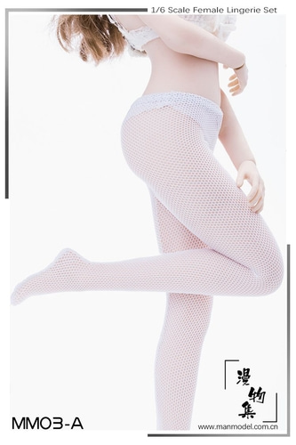 (19) Manmodel 1/6 figure Costume Series MM03 Female mesh pantyhose