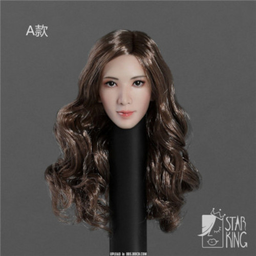 StarKingToys SK001 D 1/6 Asian Beauty Female Woman Head Sculpt