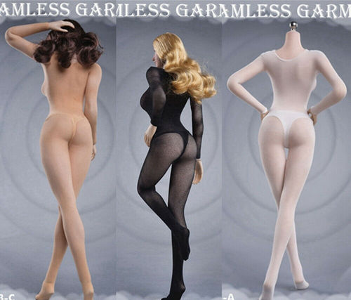 (19) Fire Girl Toys 1/6 Female Seamless Garment Underpants Clothes