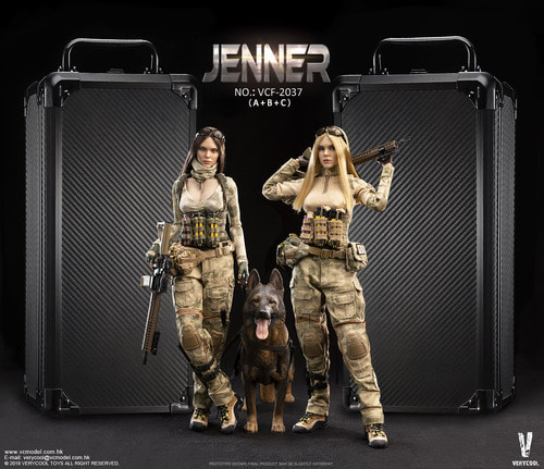 VERYCOOL VCF-2037 1/6 A-TACS FG Women Soldier-Jenner (디럭스버전)
