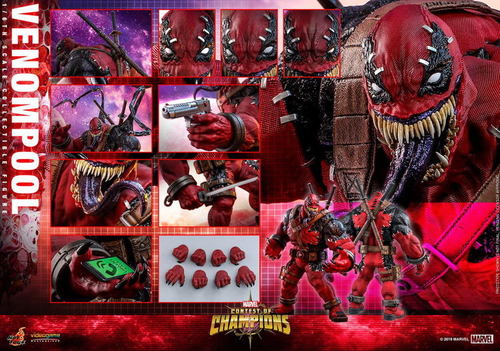 Hot Toys 1/6 Venompool VGM35 Marvel Contest of Champions